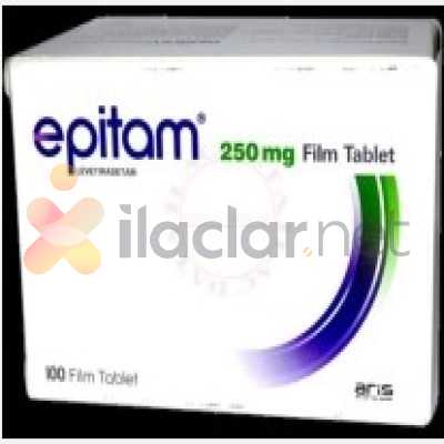 EPITAM 250 MG 100 FILM TABLET