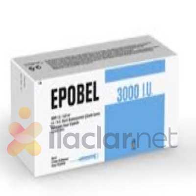 EPOBEL 3000 IU/0,9 ML I.V. /S.C. STERIL ENJEKSIYONLUK COZELTI ICEREN KULLANIMA HAZIR ENJEKTOR 6 ENJEKTOR