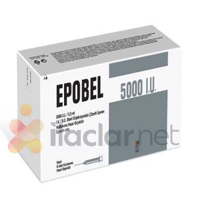EPOBEL 5000 IU/0,5 ML I.V. /S.C. STERIL ENJEKSIYONLUK COZELTI ICEREN KULLANIMA HAZIR ENJEKTOR 6 ENJEKTOR