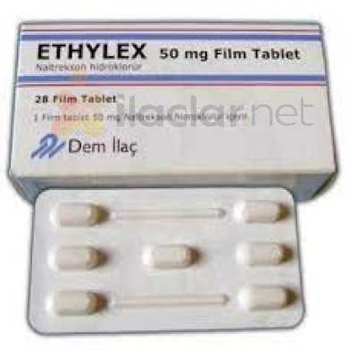 ETHYLEX 50 MG 28 FILM TABLET