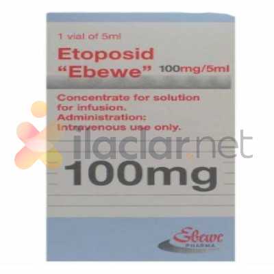 ETOPOSID EBEWE 100 MG/5 ML IV INF. ICIN KON. COZ. ICEREN FLAKON