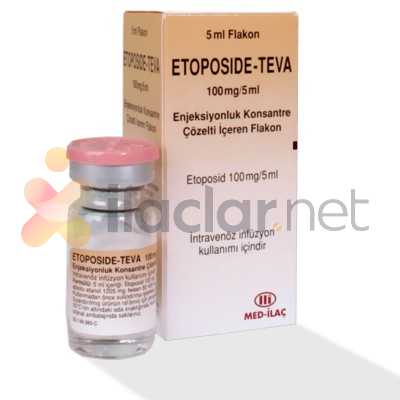 ETOPOSIDE-TEVA 100 MG 1 FLAKON