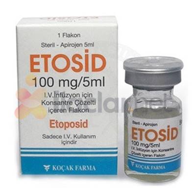 ETOSID 100MG/5 ML IV INF. ICIN KON. SOLUSYON ICEREN 1 FLAKON