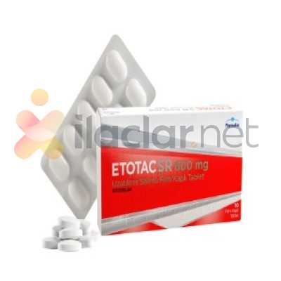 ETOTAC SR 600 MG UZATILMIS SALIMLI FILM KAPLI TABLET (10 UZATILMIS SALIMLI FILM KAPLI TABLET)