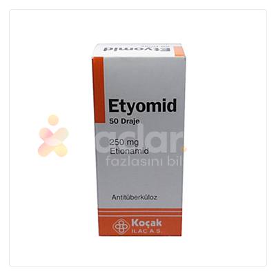 ETYOMID 250 MG SEKER KAPLI TABLET (50 SEKER KAPLI TABLET)