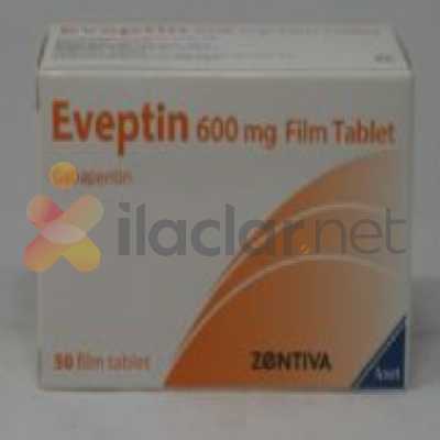 EVEPTIN 600 MG 50 FILM TABLET