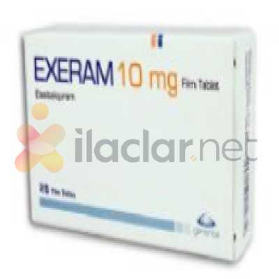 EXERAM 10 MG 56 FILM TABLET