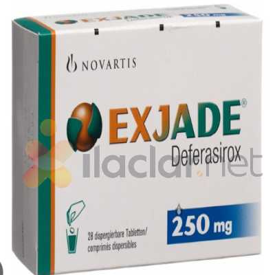 EXJADE 250 MG 28 ADET SUDA DAGILABILEN TABLET