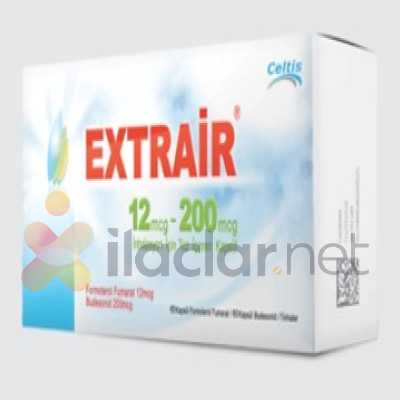 EXTRAIR 12 MCG-200 MCG INHALASYON ICIN TOZ ICEREN 60+60 KAPSUL