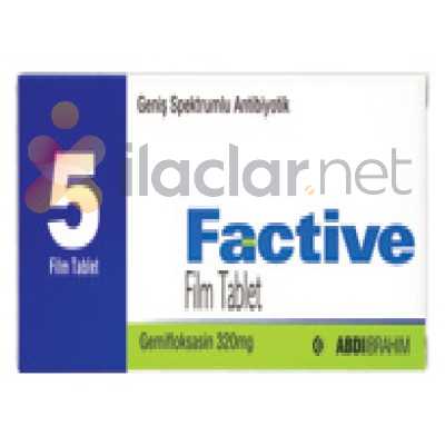 FACTIVE 320 MG 5 FILM TABLET