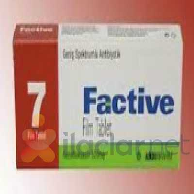 FACTIVE 320 MG 7 FILM TABLET