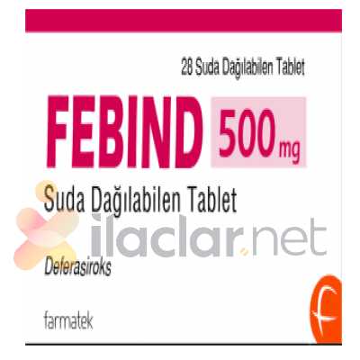 FEBIND 500 MG SUDA DAGILABILEN TABLET (28 TABLET)