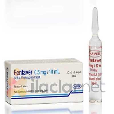 FENTAVER 0,5 MG/10 ML IV/IM ENJEKSIYONLUK COZELTI (1 AMPUL)