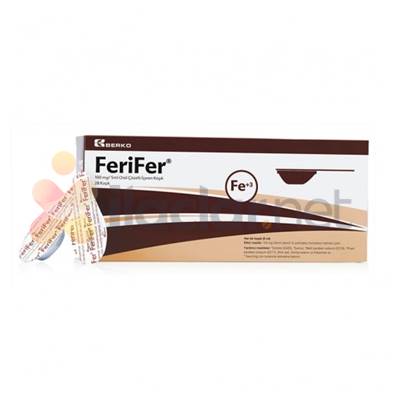 FERIFER 100 MG/5 ML ORAL COZELTI ICEREN 28 KASIK