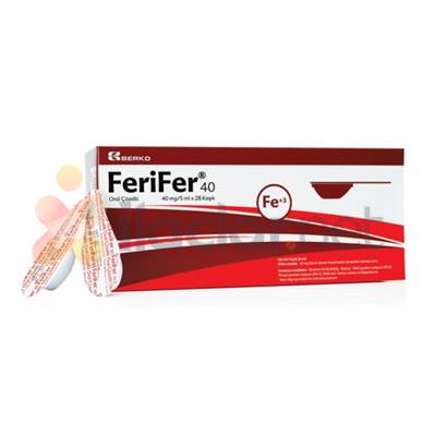 FERIFER-40 ORAL COZELTI 40 MG/5 ML 28 KASIK
