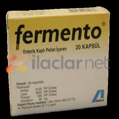 FERMENTO 80 MG 20 KAPSUL