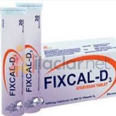 FIXCAL D3 1000 MG/880 IU EFERVESAN TABLET (30 TABLET)