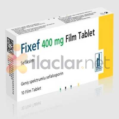 FIXEF 400 MG 10 FILM TABLET