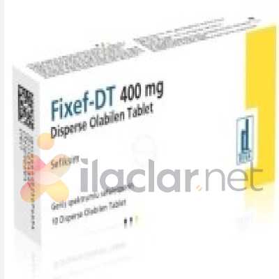 FIXEF-DT 400 MG DAGILABILIR TABLET (10 TABLET)