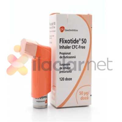 FLIXOTIDE INHALER 50 MCG 120 DOZ