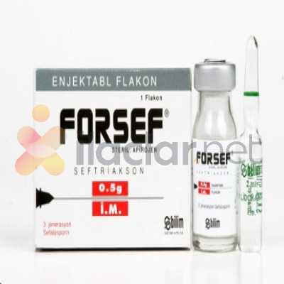 FORSEF IM 500 MG 1 FLAKON