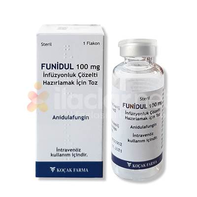 FUNIDUL 100 MG INFUZYONLUK COZELTI HAZIRLAMAK ICIN TOZ