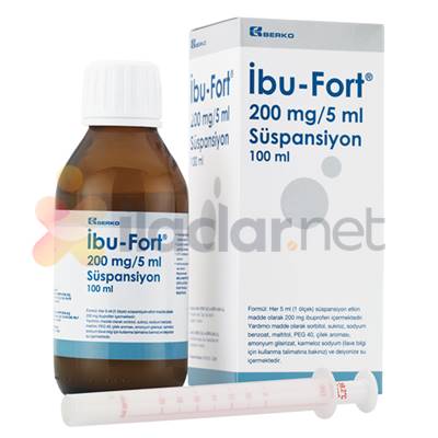 IBU-FORT 200 MG/5 ML 100 ML SUSPANSIYON