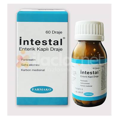 INTESTAL 59,4 MG/21,3 MG/71,1MG KAPLI ENTERIK TABLET (120 KAPLI ENTERIK TABLET)