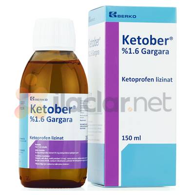 KETOBER %1,6 GARGARA 150 ML SISE