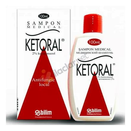 KETORAL % 2 100 ml şampuan