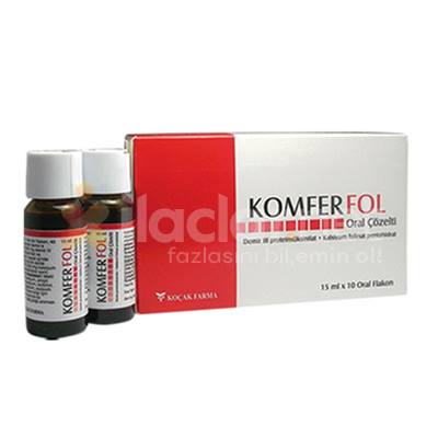 KOMFER FOL 40 MG/185 MCG ORAL COZELTI (10 FLAKON)