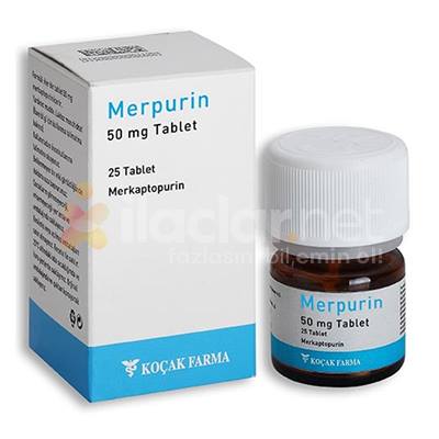 MERPURIN 50 MG 25 TABLET