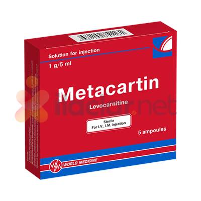 METACARTIN 1G/5 ML IM/IV ENJEKSIYONLUK COZELTI ICEREN 5 AMPUL
