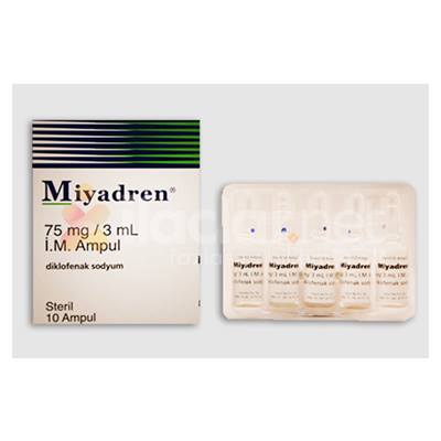 MIYADREN 75 MG/3 ML 4 AMPUL