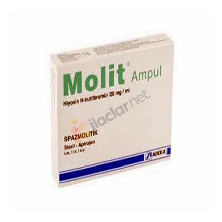 MOLIT 20 mg 6 ampül