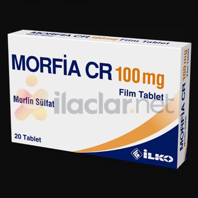 MORFIA CR 100 MG 20 FILM TABLET