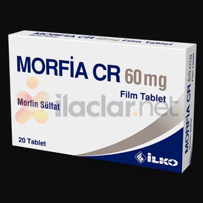 MORFIA CR 60 MG 20 FILM TABLET