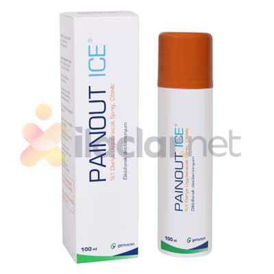 PAINOUT ICE %1 DERIYE UYGULANACAK SPREY,COZELTI (100 ML)