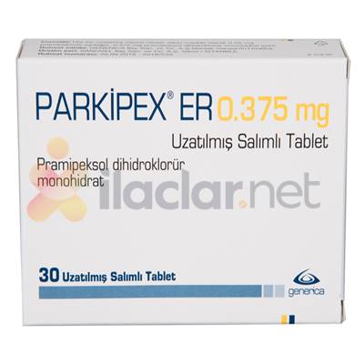 PARKIPEX ER 0,375 MG UZATILMIS SALIMLI 30 TABLET