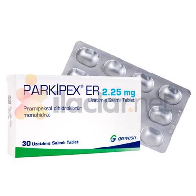 PARKIPEX ER 2,25 MG UZATILMIS SALIMLI 30 TABLET