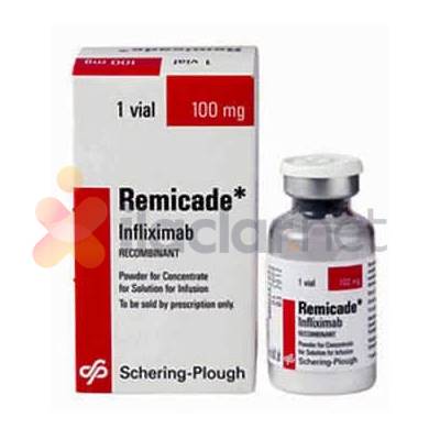 REMICADE 100 mg konsantre IV infüzyon çözeltisi flakon