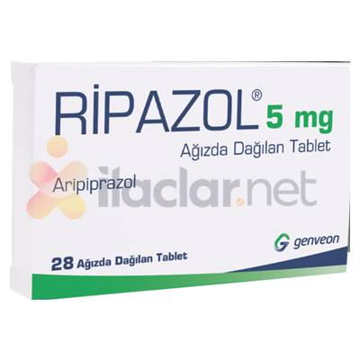 RIPAZOL 5 MG AGIZDA DAGILAN 28 TABLET