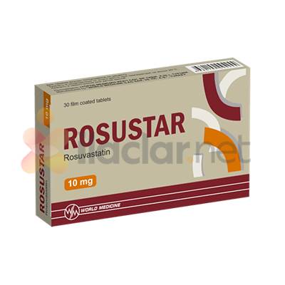 ROSUSTAR 10 MG 84 FILM TABLET