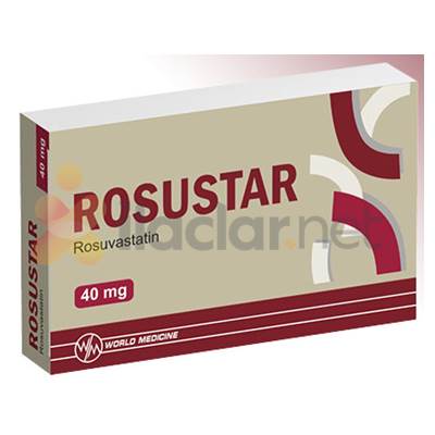 ROSUSTAR 40 MG 28 FILM KAPLI TABLET