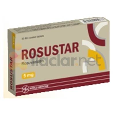 ROSUSTAR 5 MG 28 FILM KAPLI TABLET