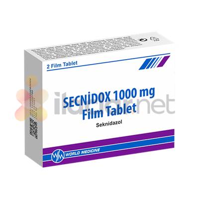 SECNIDOX 500 MG 4 FILM TABLET