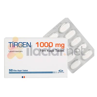 TIRGEN 1000 MG 50 FILM KAPLI TABLET