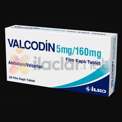 VALCODIN 5 MG/160 MG 28 FILM KAPLI TABLET