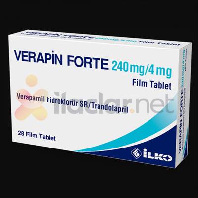 VERAPIN FORTE 240 MG/4 MG 28 FILM TABLET