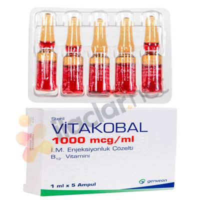 VITAKOBAL 1000 MCG/1 ML IM ENJ. COZELTI